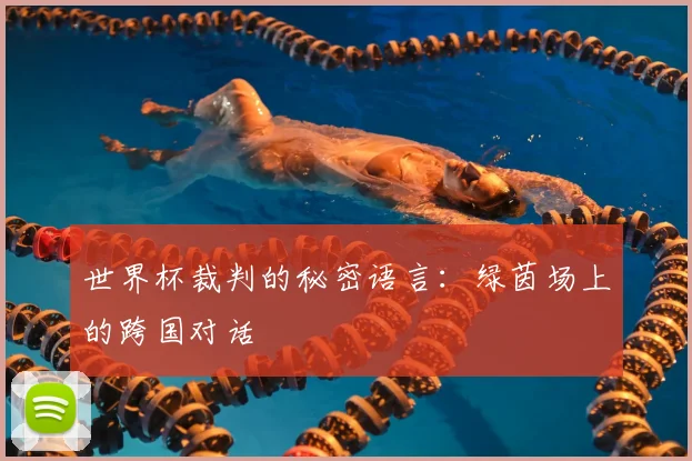 世界杯裁判的秘密语言：绿茵场上的跨国对话