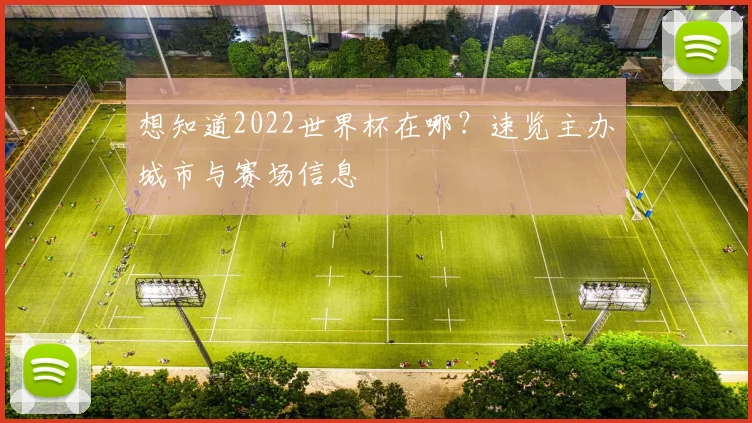 想知道2022世界杯在哪？速览主办城市与赛场信息